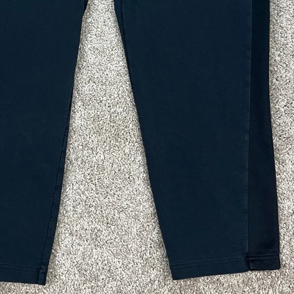 Puma SweatPants Mens XL Black Tapered Joggers Stretch Waistband Drawstring EUC - Picture 4 of 16